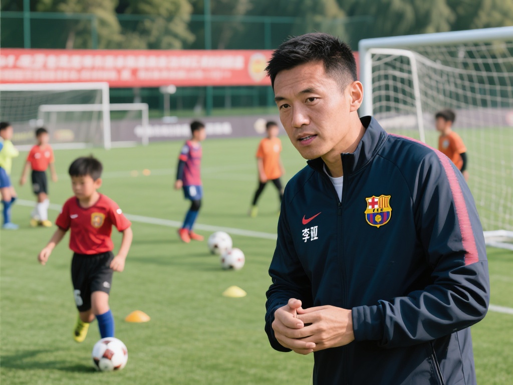 除了战术层面的探讨，李亚博还非常关注足球的未来——